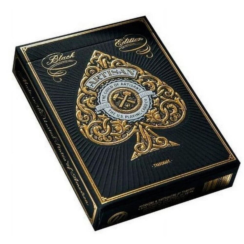 NEW Theory11 Black Edition Artisan Playing Cards Collectible Deck Edition #2022 - Picture 2 of 9